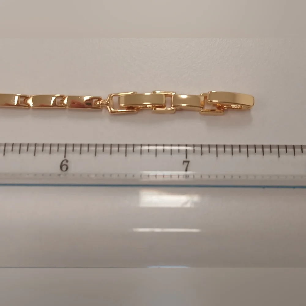 New 18k Goldplated Multi-Color Gemstone Forest Vine Bracelet - Picture 12 of 12